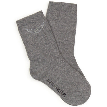Calcetines ZADIG & VOLTAIRE grises para niña